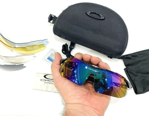 عینک کوهنوردی اوکلی Genuine دارای 5 لنز