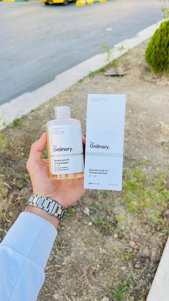 تونر گلیکولیک اسید اوردینری (The Ordinary Glycolic Acid 7% Exfoliating Toner) 🍈✨