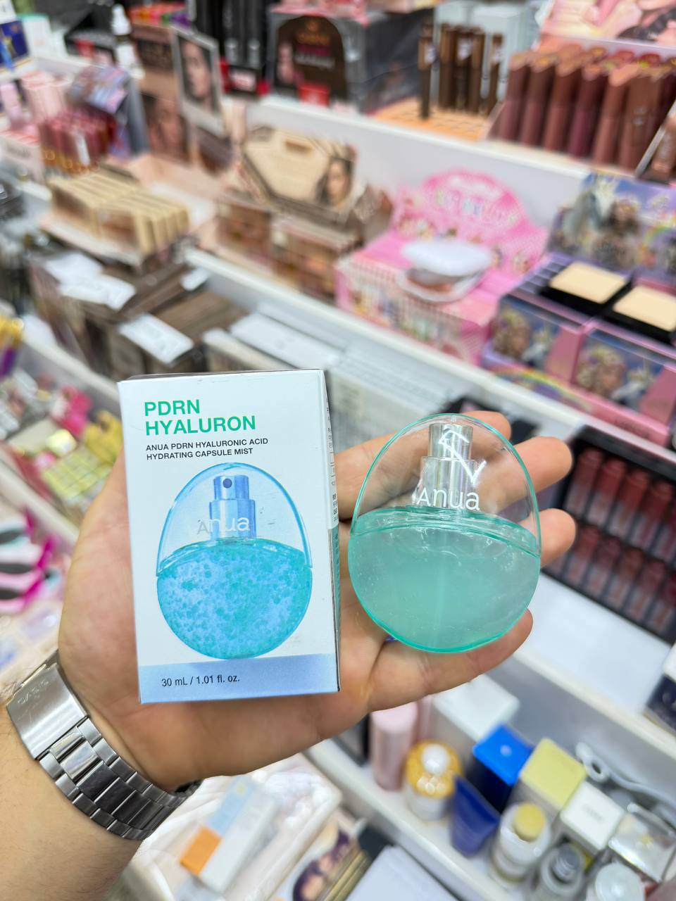 میست کپسولی PDRN و هیالورونیک اسید آنوا (Anua PDRN Hyaluronic Acid Capsule Mist) 💧✨
